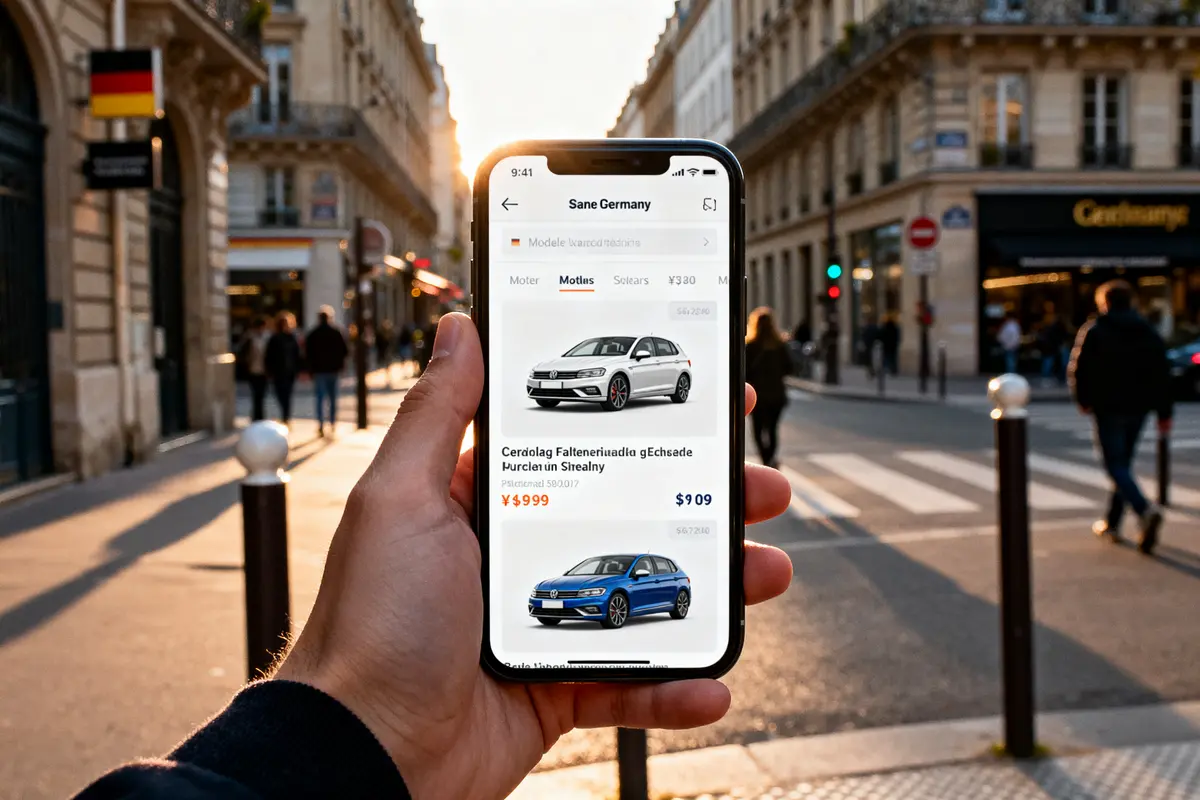 Mobile.de en France : trouvez votre voiture d’occasion facilement