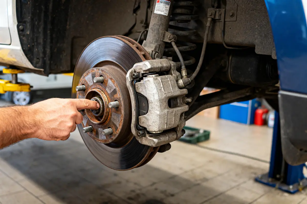 Comment repousser le piston du frein arrière facilement ?